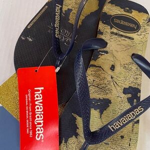 NWT Men’s Havaianas Flip Flops 11/12M